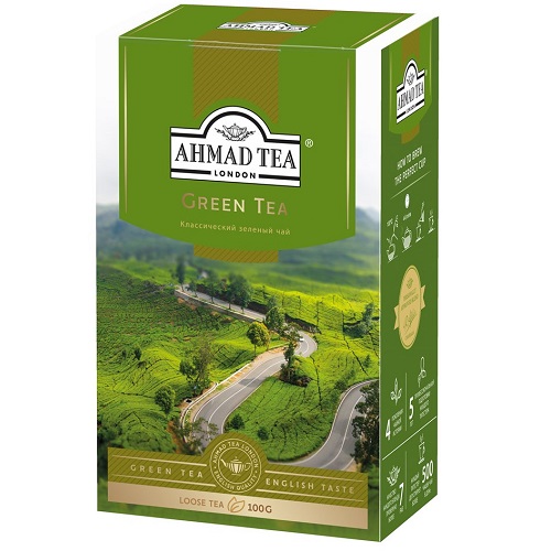 Ahmad Tea чай зеленый, 100 гр